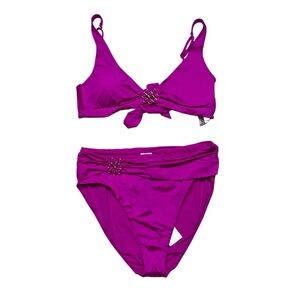Trina Turk 8/10 bikini fuchsia
